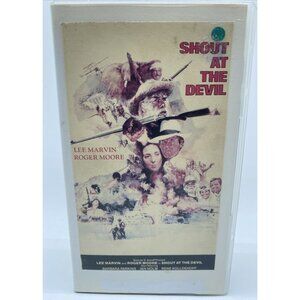 Shout At The Devil VHS Lee Marvin Roger Moore Barbara Parkins Vestron Video